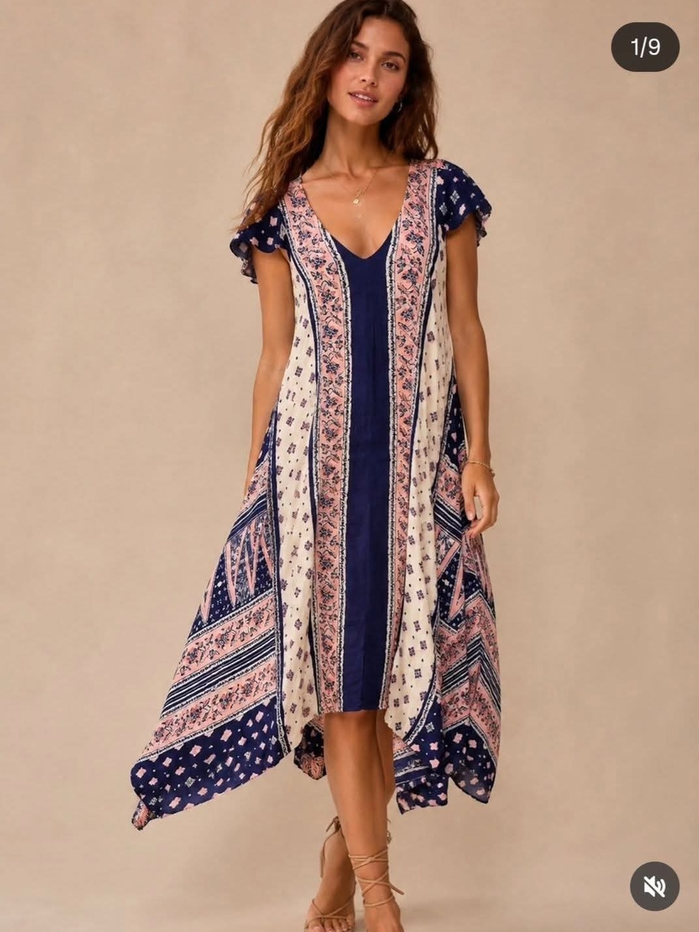 Maeve for Anthropologie Summertide Swing Dress